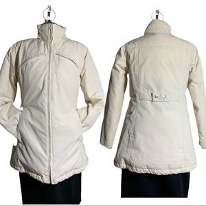 KIRKLAND Beige Down  Feather Winter Coat Size SP